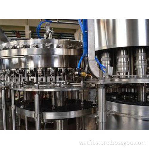 Three in One liquid filling machine , bonated drink filling